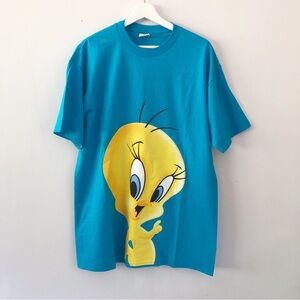 Vintage 1997 Looney Tunes twety bird tee shirt size XL
